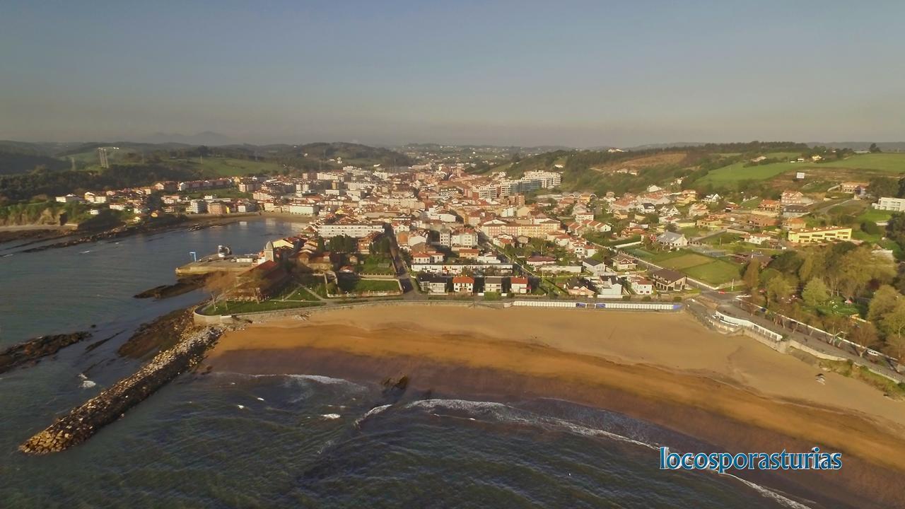 Ático Lujo Nautilus II Luanco Exterior foto